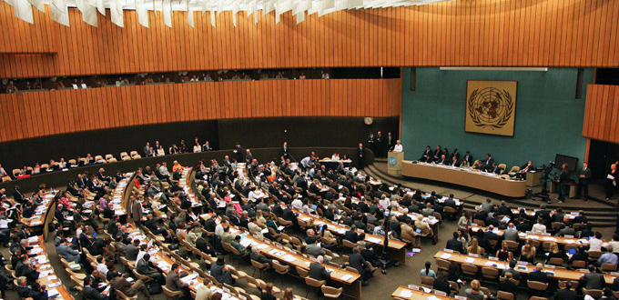ECOSOC - Geneva - July 6th 2009 - Opening general view